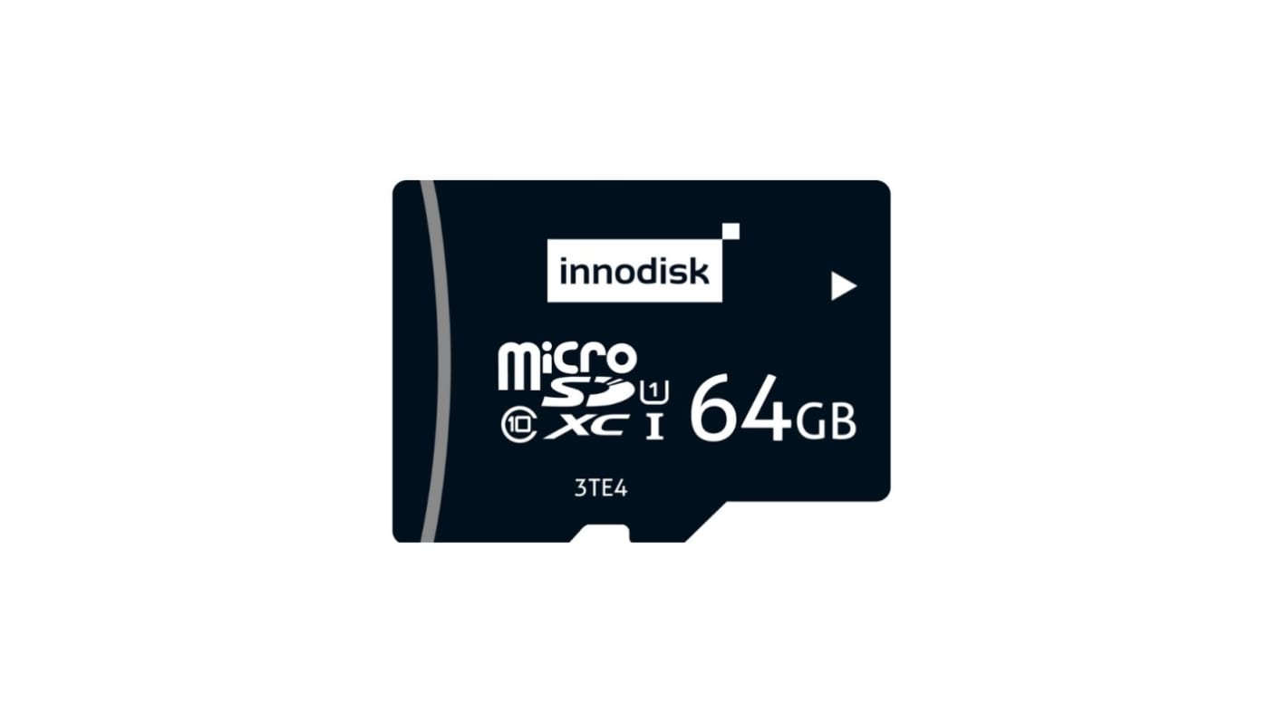 InnoDisk MicroSD Micro SD Karte 64 GB Class 10, UHS-1 Industrieausführung