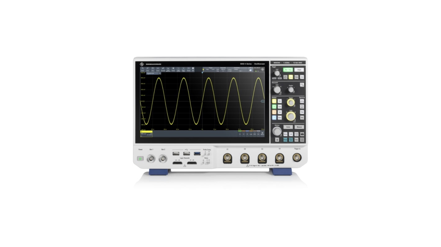 Rohde & Schwarz MXO44-245 MXO 4 Series, 500MHz Bench Oscilloscope, 4 Analogue Channels