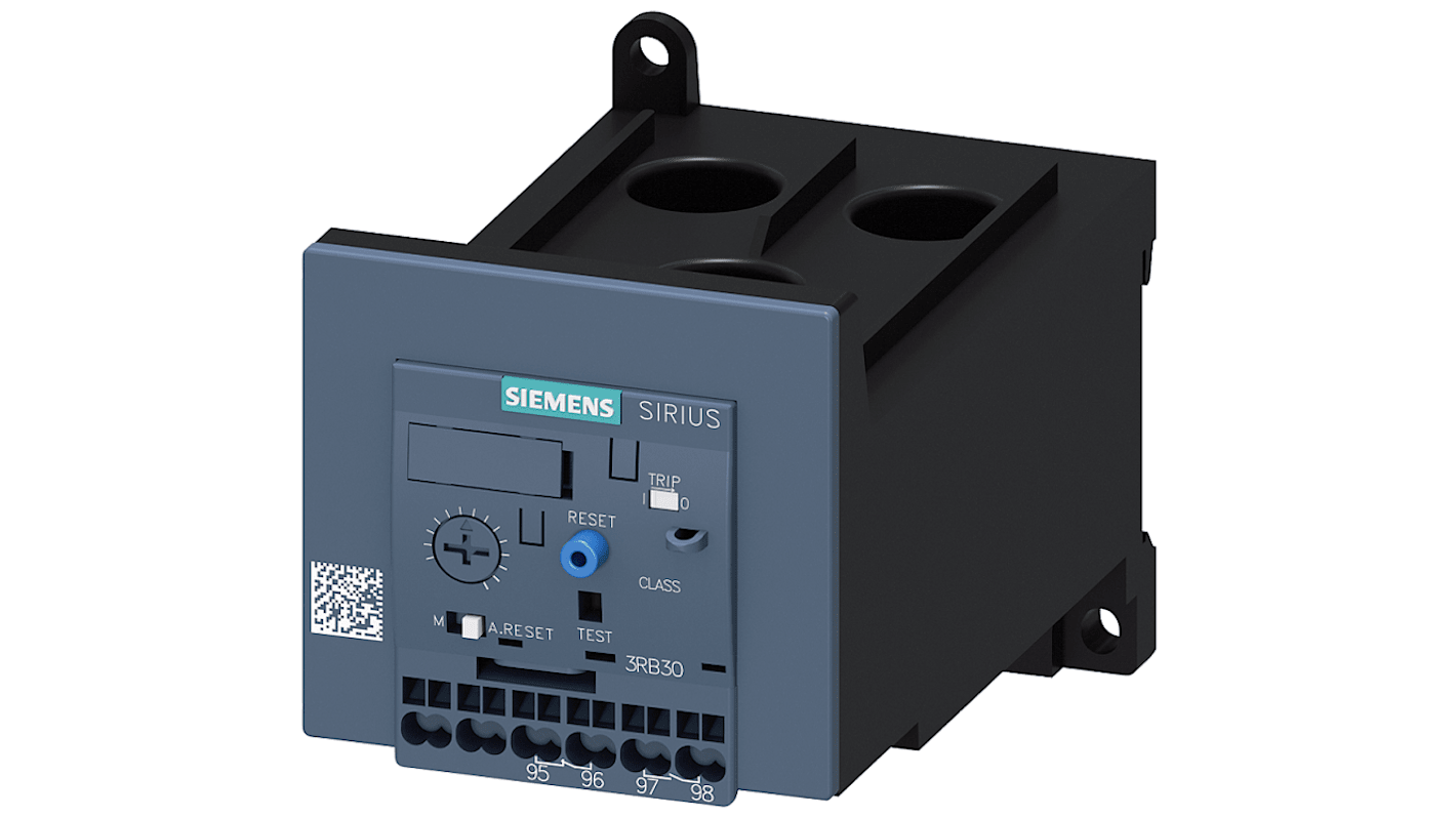 Siemens Overload Relay 1NC/1NO, 50 A F.L.C, 4 A Contact Rating, 45 kW, 3P, SIRIUS 3RB