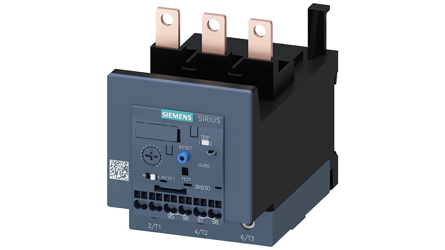 Relè contattore Siemens, 1NC/1NO, carico FLC 65 A, 3 A