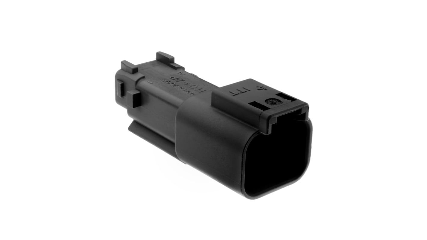 ITT Cannon 2芯汽车连接器母座, 13A