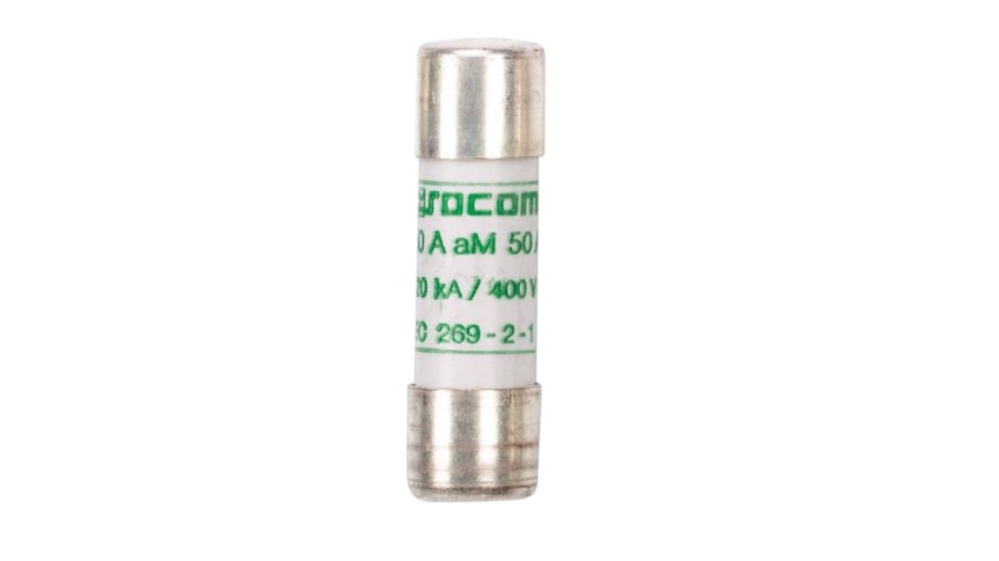 Socomec 保险管, 20A, 500V, 10 x 38mm