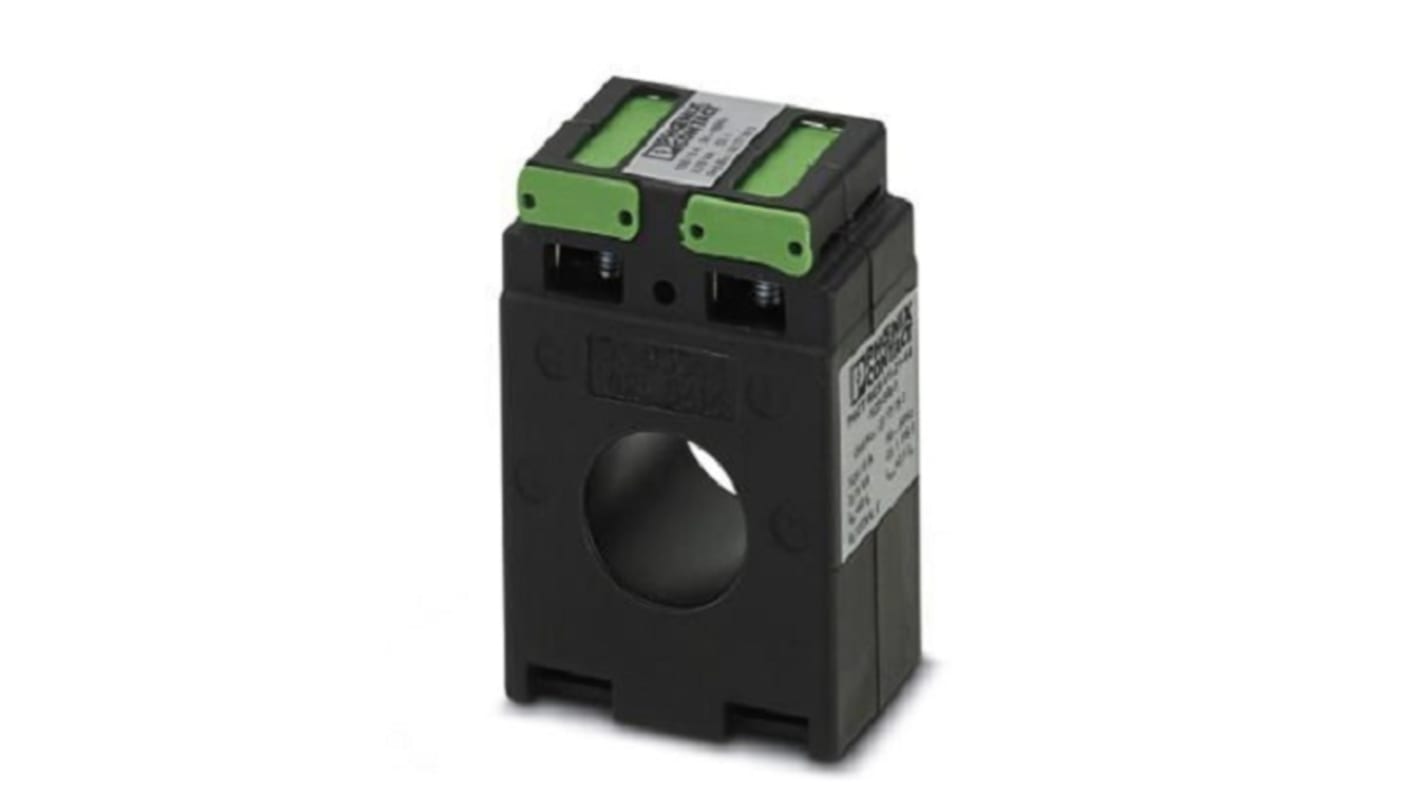 Phoenix Contact PACT Series Bus Bar Current Transformer, 1 → 4000A Input, 125:5, 5 A Output, 21mm Bore, 1000 V