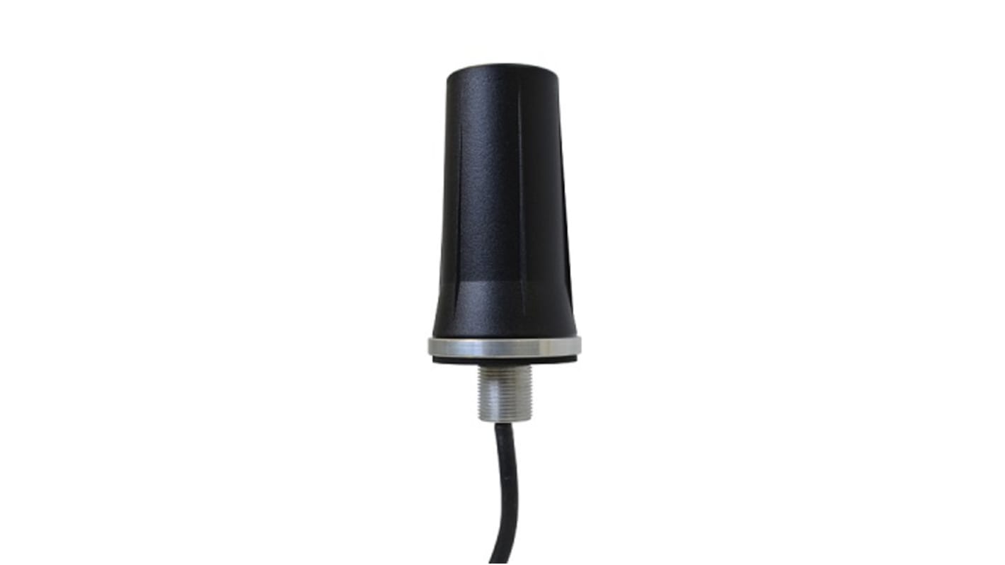 Mobilemark RM-433-3C-BLK-12 Stubby Omnidirectional Telemetry Antenna with SMA Connector, ISM Band