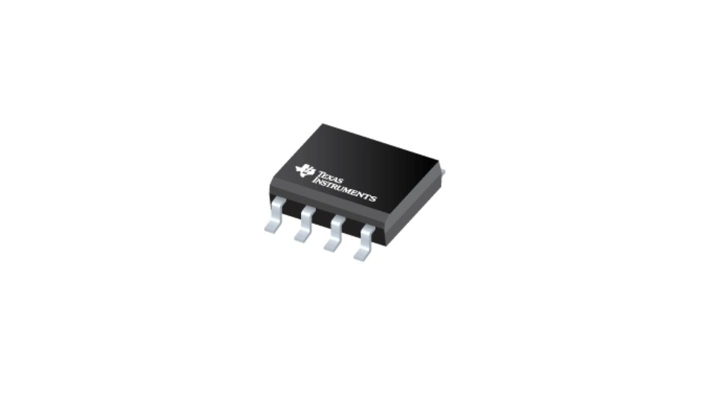 Amplificateur opérationnel Texas Instruments, montage CMS, alim. Simple, Double, SOIC(D) 2 8 broches