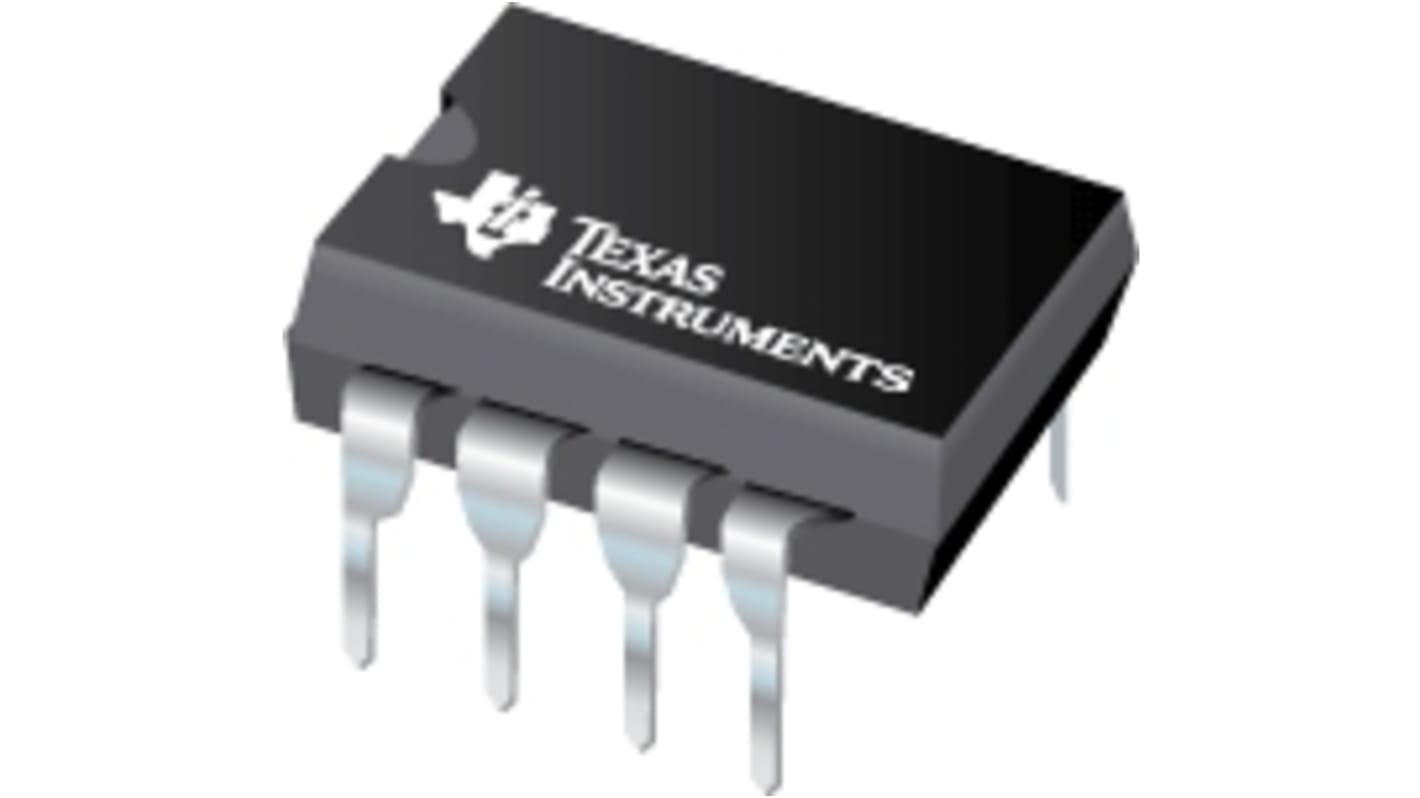 Amplificateur opérationnel Texas Instruments, montage CMS, alim. Double, PDIP (P) 2 8 broches