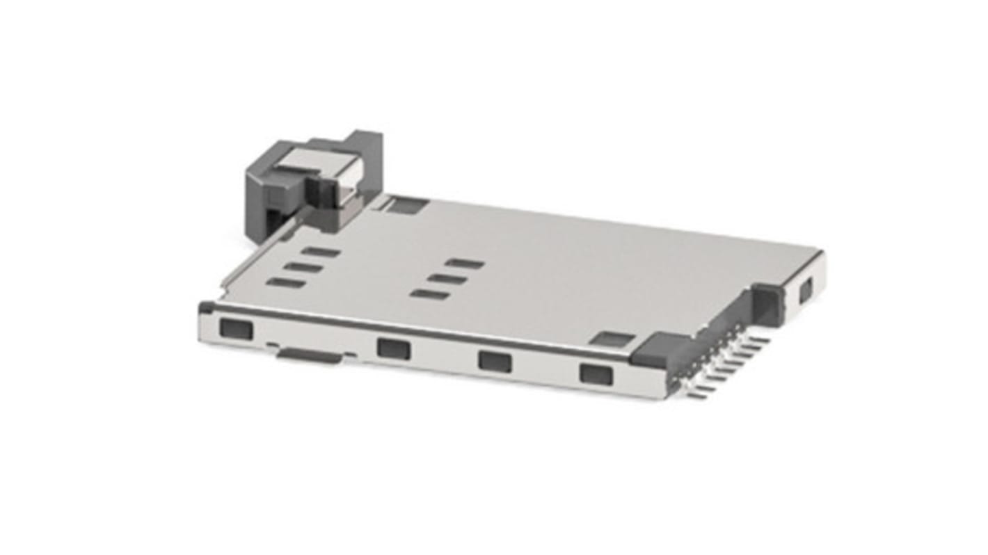 Yamaichi SIM SIM-Karten-Steckverbinder Buchse, 6-polig / 1-reihig, Raster 1.27mm, Push/Push