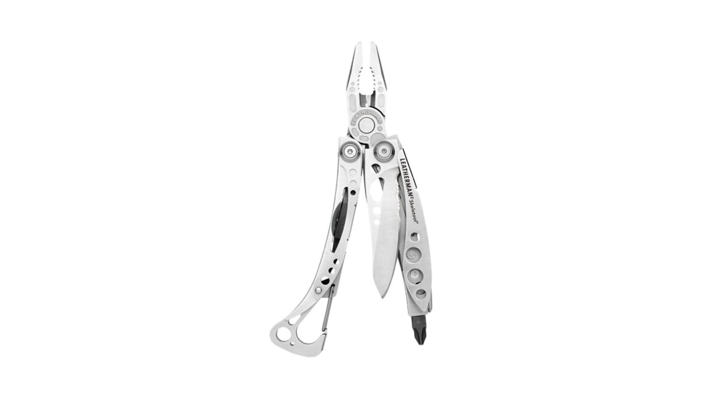 Leatherman 袖珍刀多功能刀, 不锈钢标准刀片, 折叠后100mm长, 152.4 mm总长, 142g
