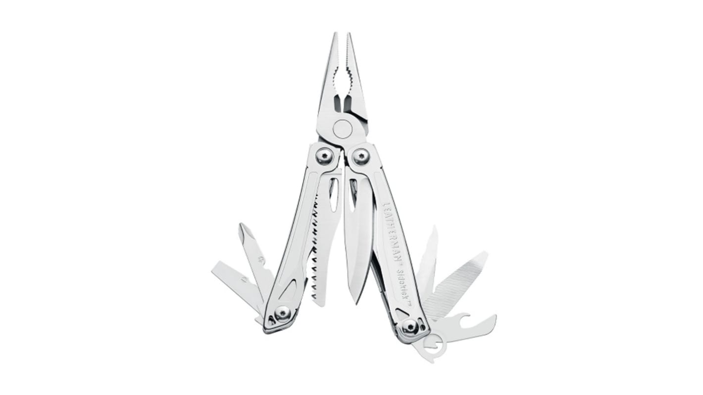Leatherman 袖珍刀多功能刀, 不锈钢标准刀片, 折叠后97mm长, 152.4 mm总长, 198,4g