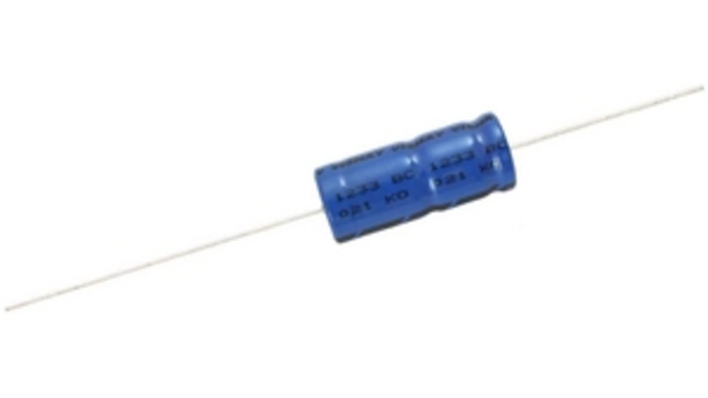 Vishay 2.2μF Aluminium Electrolytic Capacitor 63V dc, Through Hole - MAL202138228E3