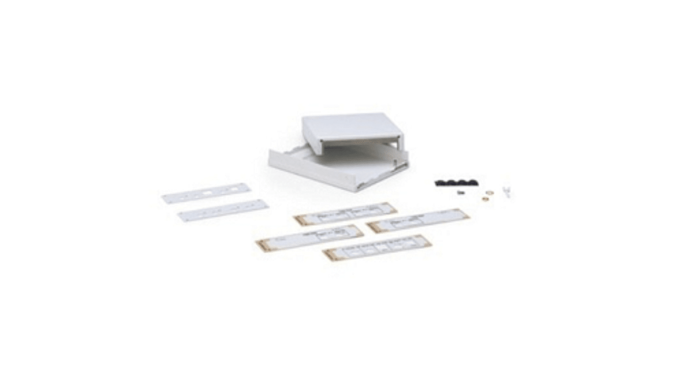 Digilent Ettus USRP B205mini-i外壳, 铸铝制, 浅灰色、白色, 2.5 x 5 x 3.5in
