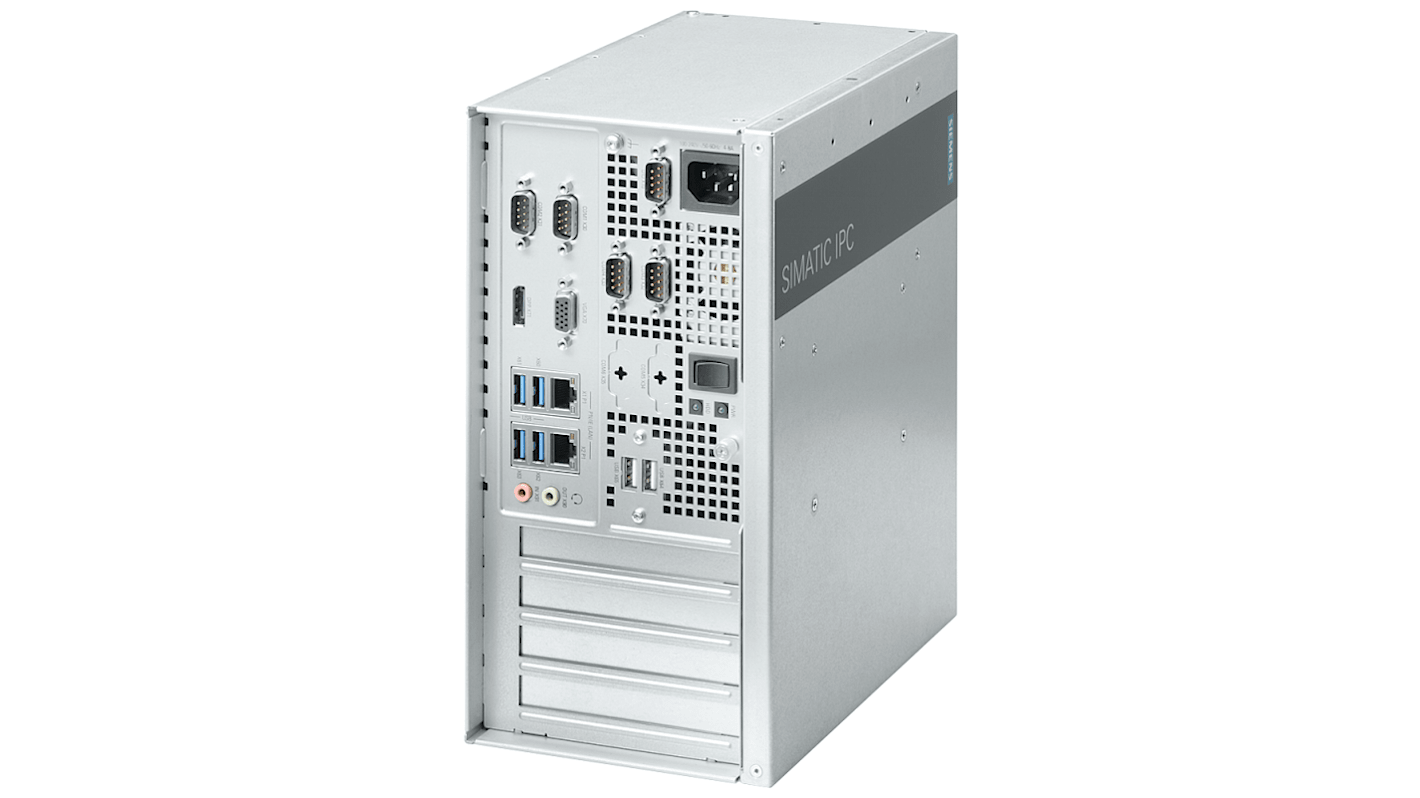 Siemens 6AG4025, Industrial Computer, 350W, Intel Core i7 4 GHz, 8000 MB, 4 Windows