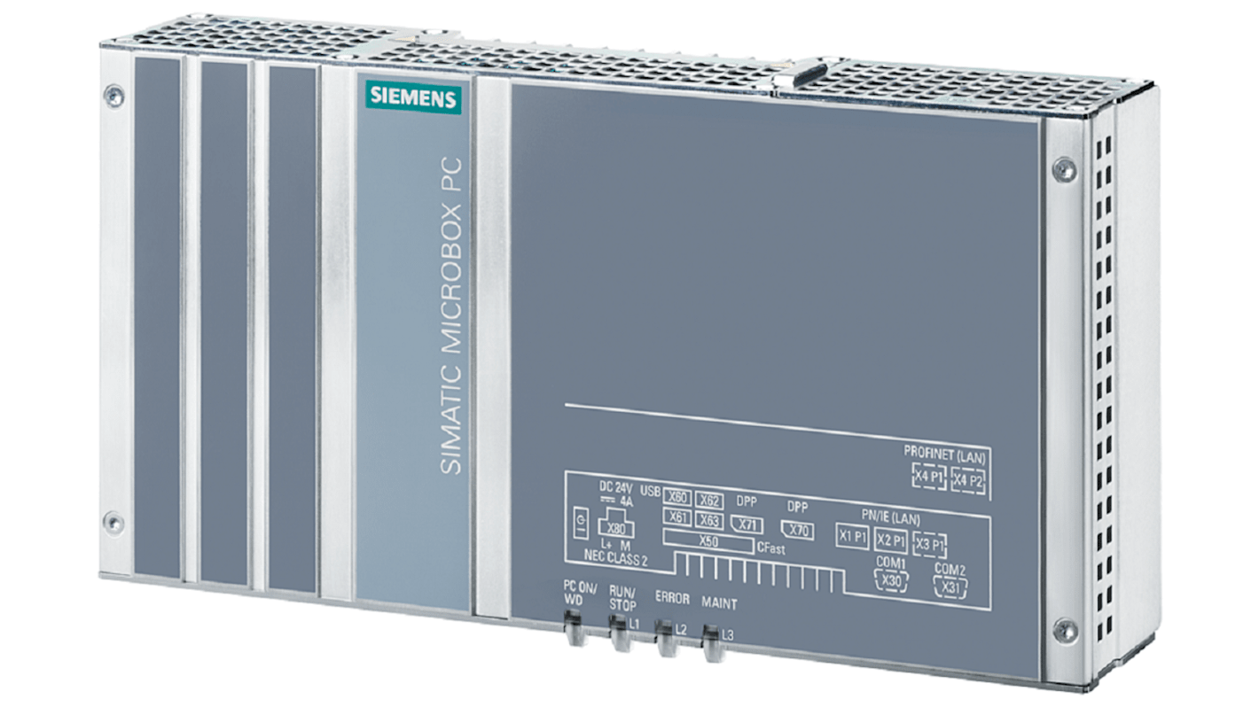 Computer industriale Siemens 6AG4141, Intel Celeron 133 x 262 x 55,5 mm 1,6 GHz, RAM 4000 MB, compatibile Windows IP20