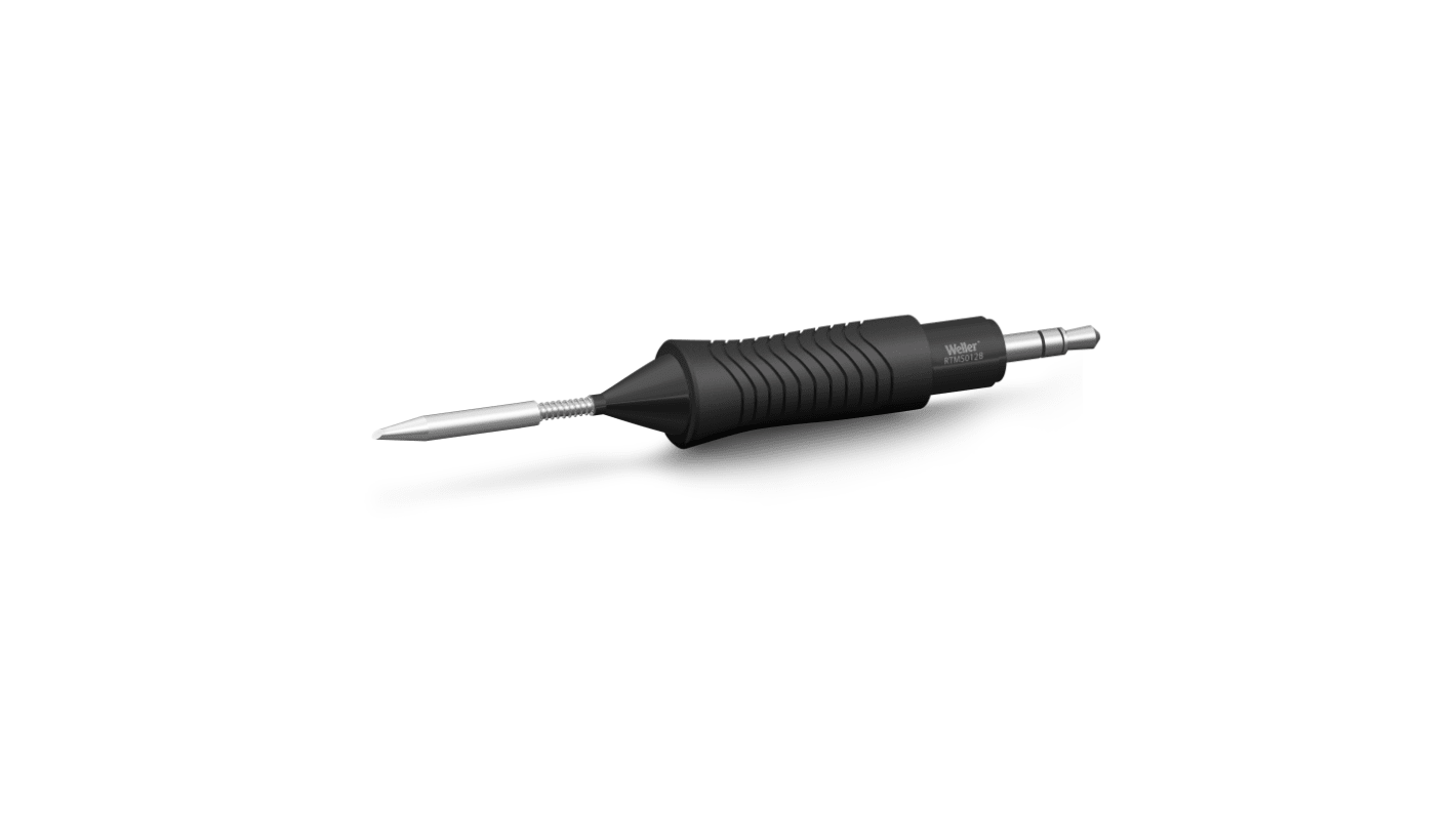 Punta de soldadura tipo Bisel Weller, serie RTMS mod. RTMS 012 B MS, punta de 1,2 mm, para usar con Soldador WXMPS-MS