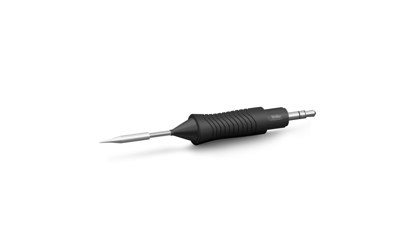 Punta de soldadura tipo Cincel Cónico Weller, serie RTMS mod. RTMS 004 C X MS, punta de 0,4 mm, 30°, para usar con