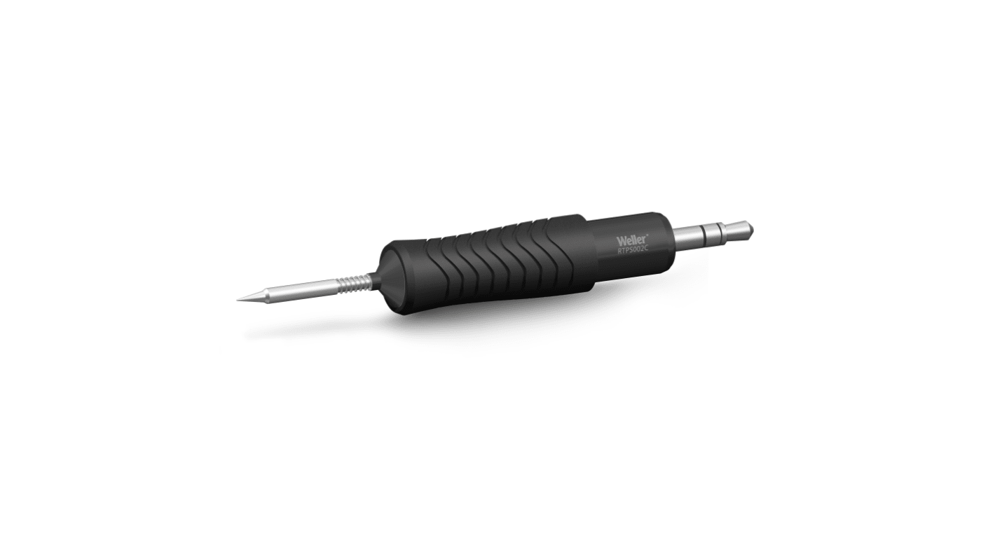 Punta de soldadura tipo Cónico Weller, serie RTPS mod. RTPS 002 C MS, punta de 0,2 mm, para usar con Soldador WXMPS-MS