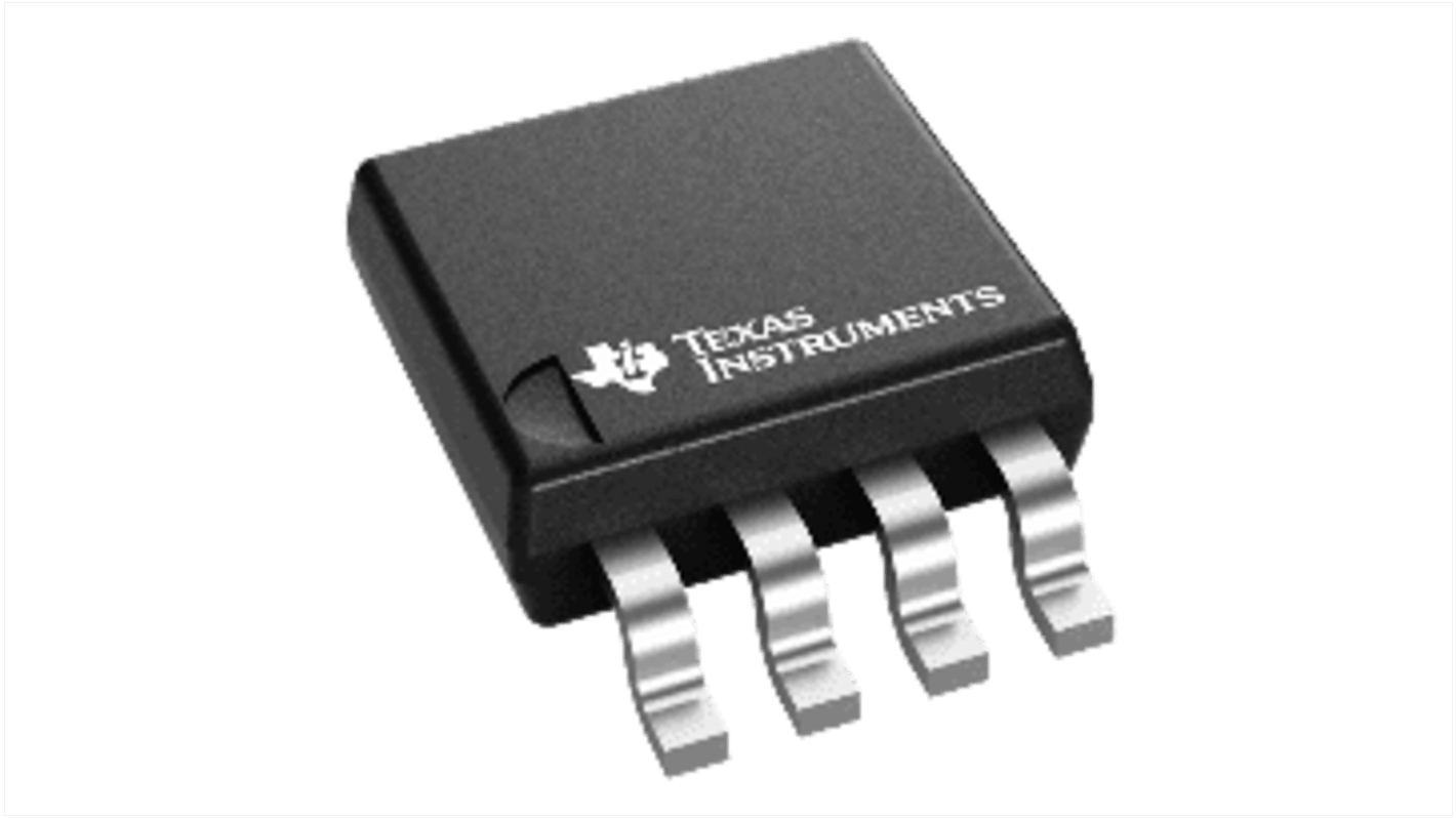 Texas Instruments 高速比较器芯片, VSSOP, 贴片安装, 单电源, 1μs响应