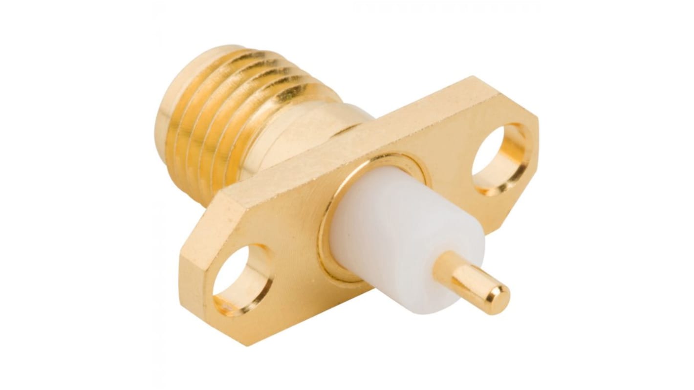 Connettore RF Ad angolo diritto Amphenol RF, Femmina, Montaggio a pannello