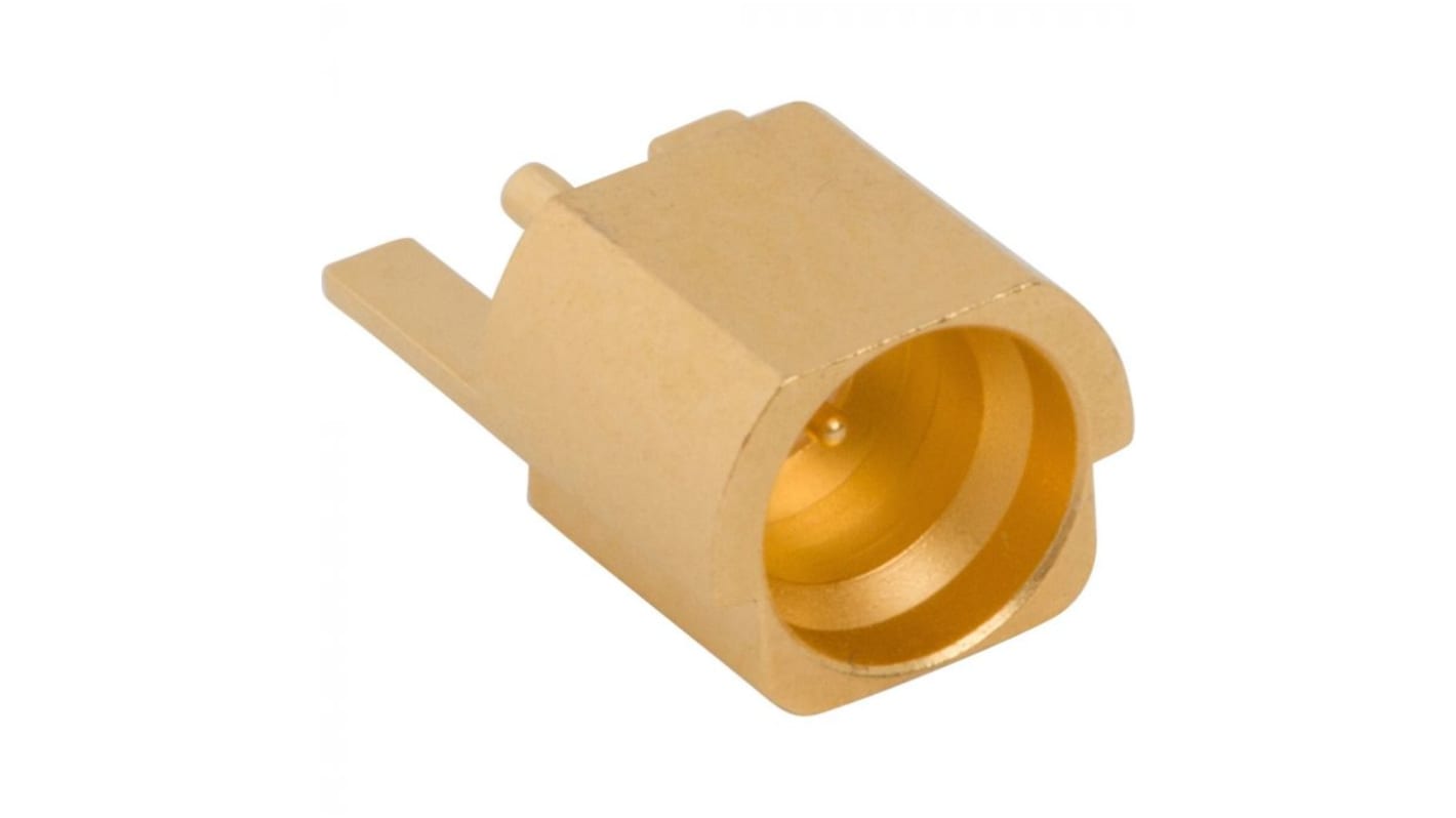 Amphenol RF, Jack End Launch SMP Connector, Solder Termination, Straight Body