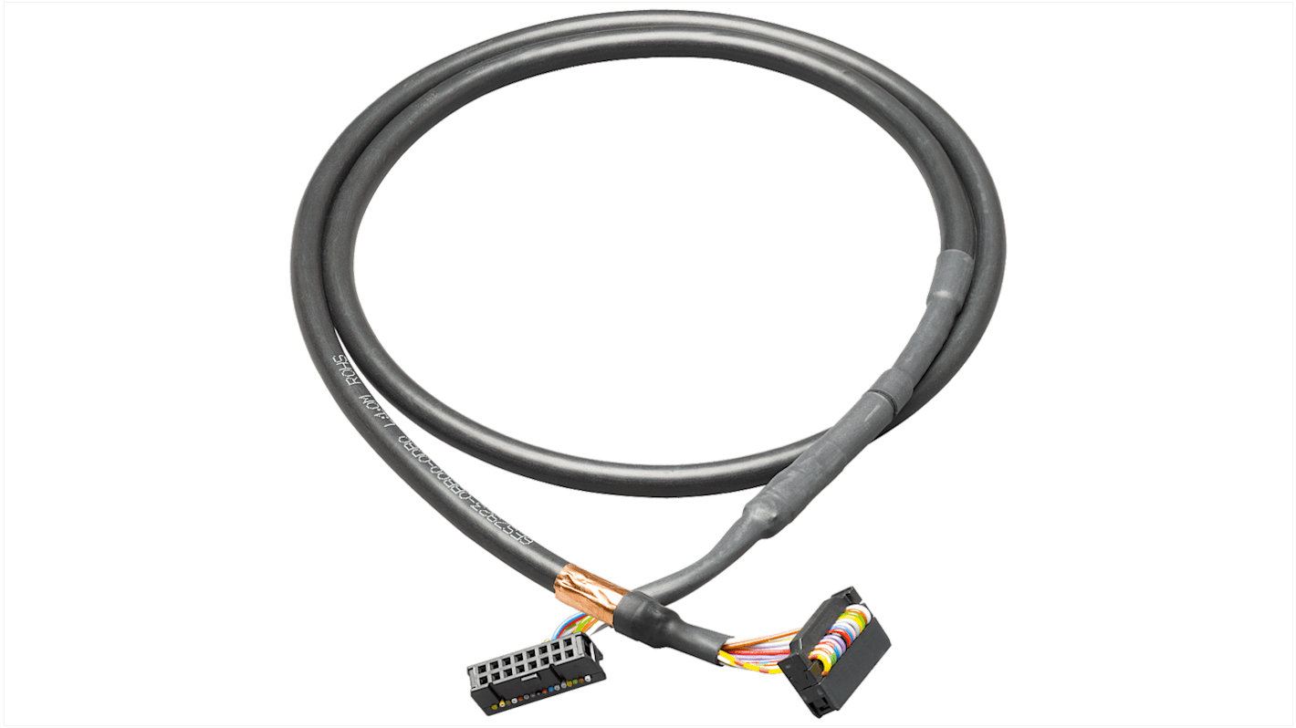 Siemens Connecting Cable for Use with SIMATIC S7-300 / S7-1500 Digital I/O Modules