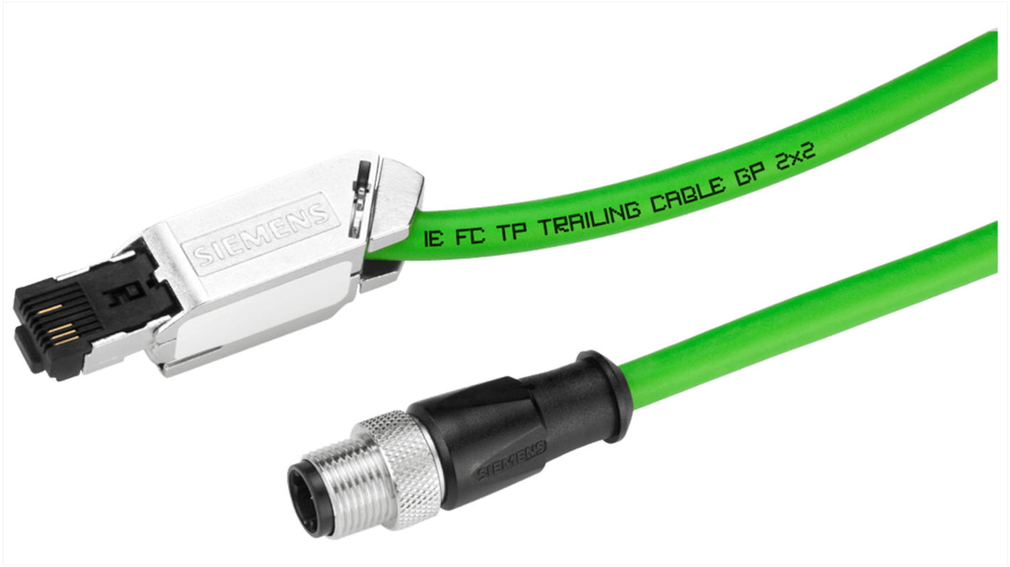 Kabel Ethernet Cat5e długość 15m Z zakończeniem Siemens