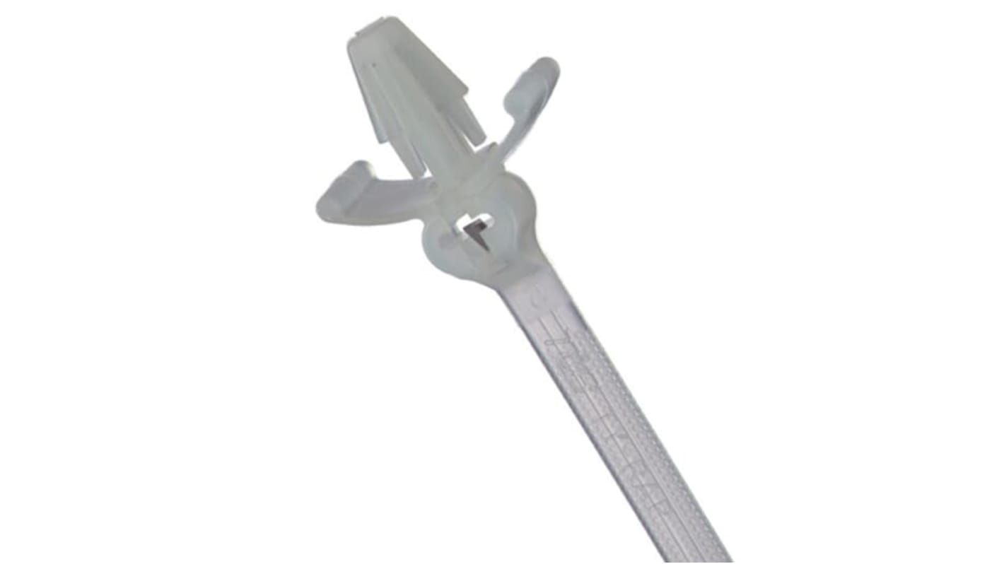 Thomas & Betts Cable Ties, , 185mm x 4.8 mm, Natural Nylon, Pk-100