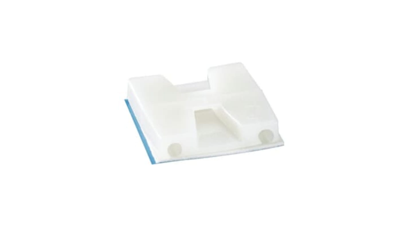 Thomas & Betts Self Adhesive Natural Cable Tie Mount 28.6 mm x 28.6mm