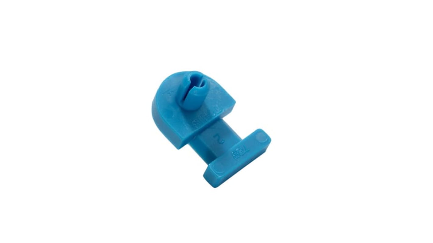 Thomas & Betts Befestigungssockel Blau 19mm x 12,7 mm für 4.4mm