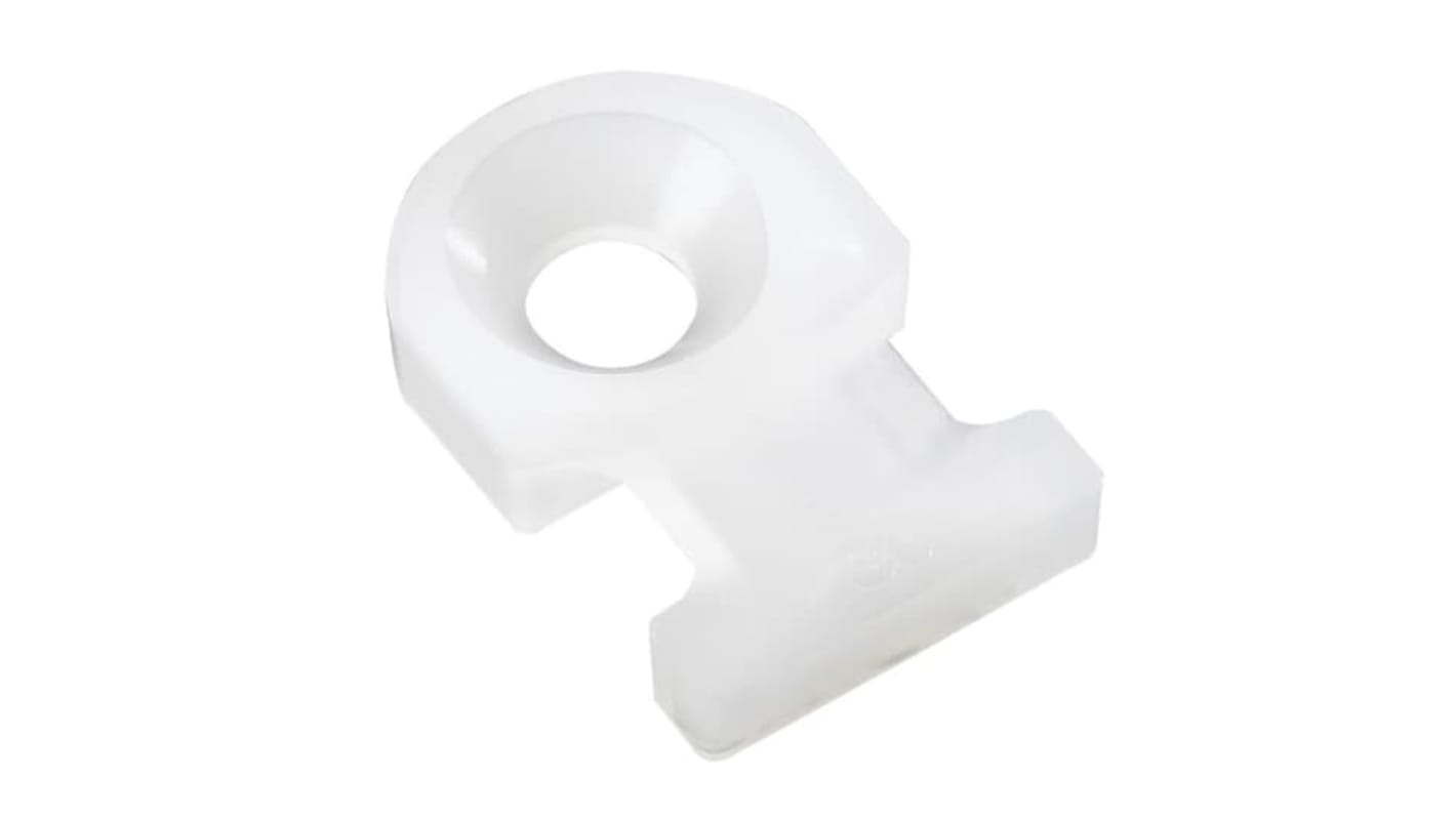 ABB Natural Cable Tie Mount 12.7 mm x 19.1mm