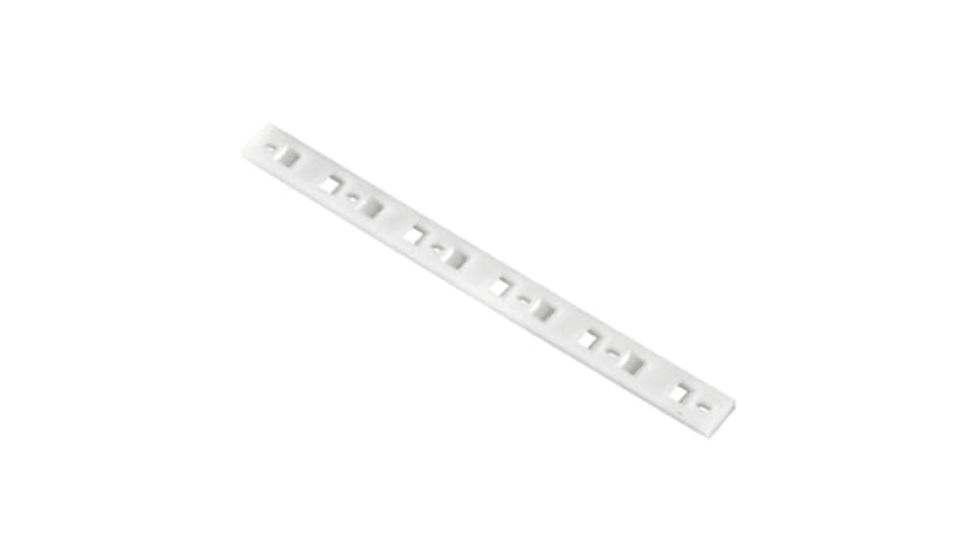 Thomas & Betts Natural Cable Tie Mount 12.7 mm x 139mm, 4.8mm Max. Cable Tie Width
