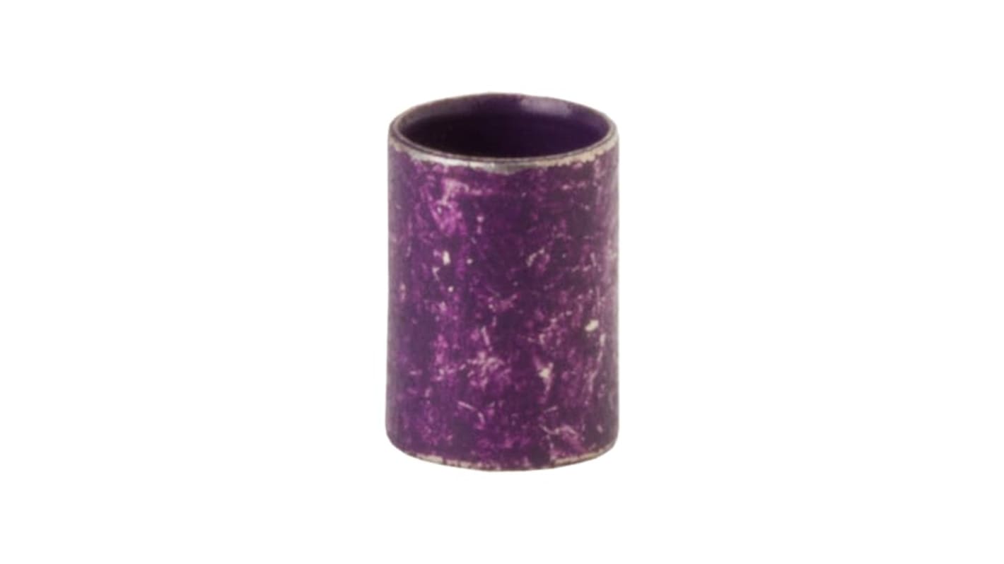 ABB Bronze Purple Cable Sleeve, 4.5mm Diameter, 6.4mm Length, GSC149 Series