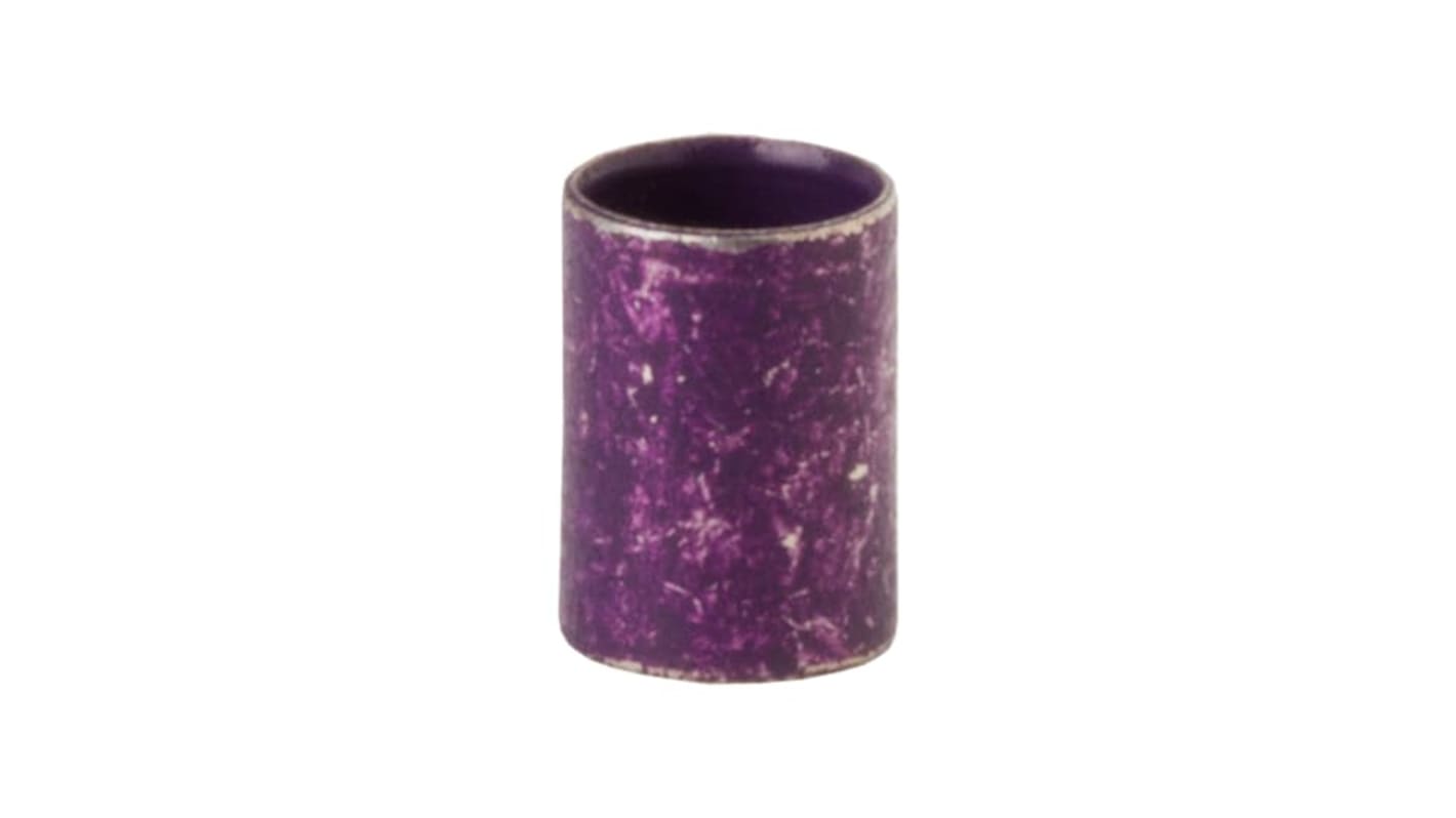 Thomas & Betts Bronze Purple Cable Sleeve, 3mm Diameter, 7.9mm Length, 7TAI02 Series