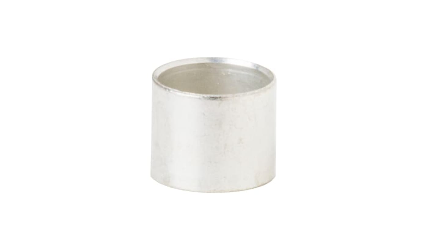 Thomas & Betts Bronze Silver Cable Sleeve, 3.1mm Diameter, 7.9mm Length, GSB115 Series
