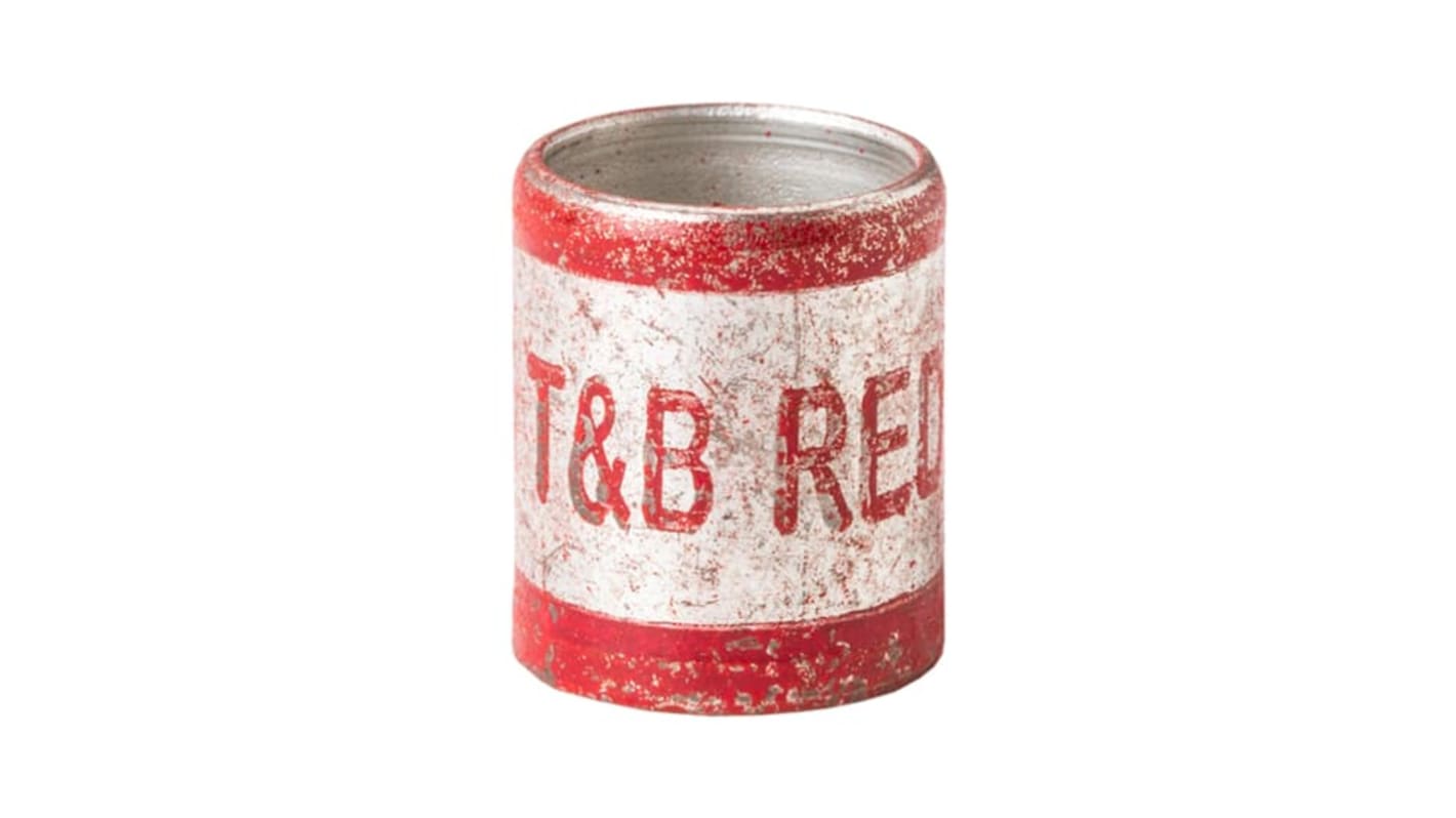 Thomas & Betts Bronze Red Cable Sleeve, 4.9mm Diameter, 7.9mm Length, GSB156 Series