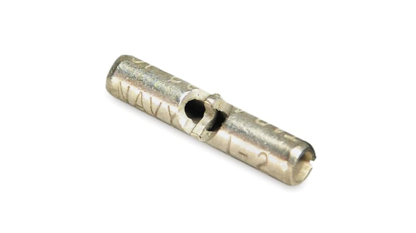 Thomas & Betts Butt Splice Splice Connector, Uninsulated 4 → 3 AWG