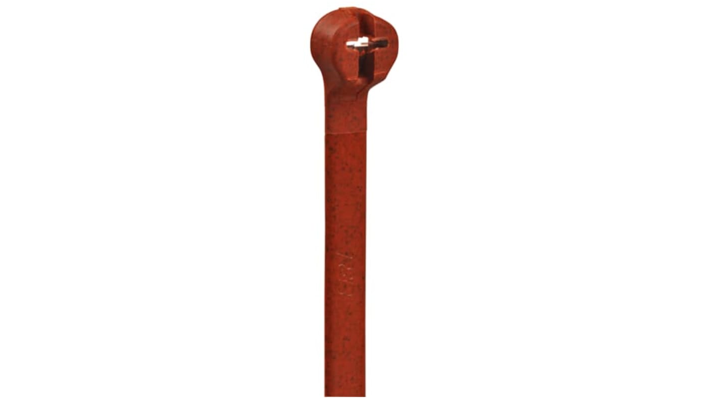 Thomas & Betts Cable Ties, , 202mm x 2.3 mm, Red Nylon, Pk-1000