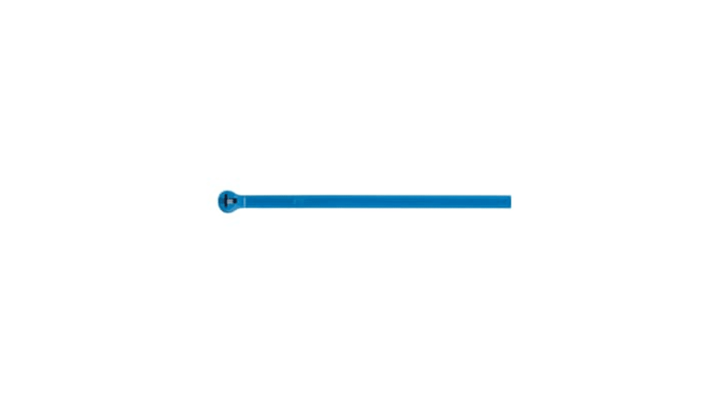 Thomas & Betts Cable Ties, , 202mm x 2.3 mm, Blue Nylon