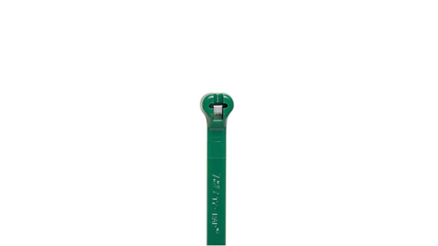 Thomas & Betts Cable Ties, , 92mm x 2.3 mm, Green Nylon