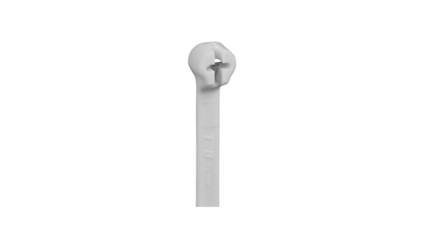 Thomas & Betts Cable Ties, , 186mm x 4.6 mm, White Nylon