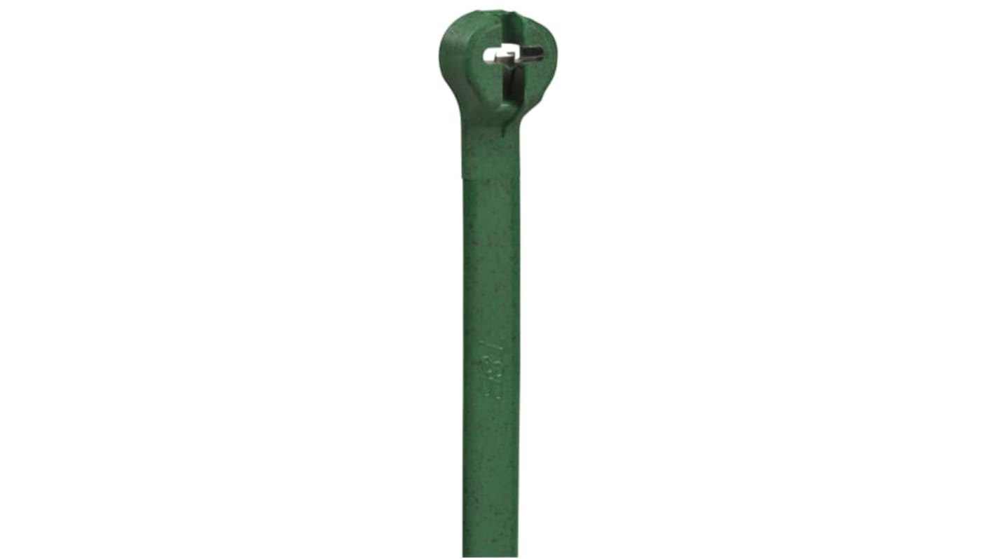 Thomas & Betts Cable Ties, , 343mm x 6.9 mm, Green Nylon, Pk-500