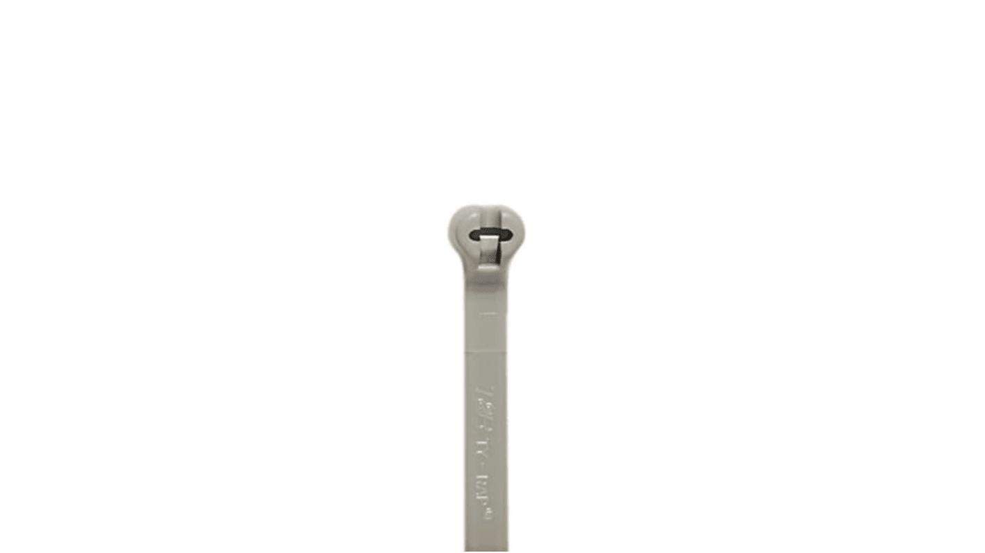 Thomas & Betts Cable Ties, 343mm x 6.9 mm, Grey Nylon