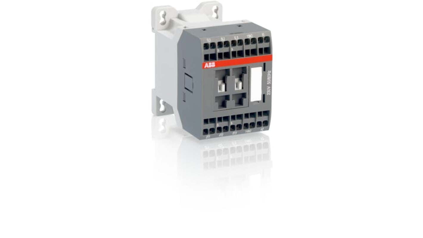 Stycznik 400 V AC ABB styki: 3 7,5 kW 16 A 3NO/1NC 1SBL121004R2801