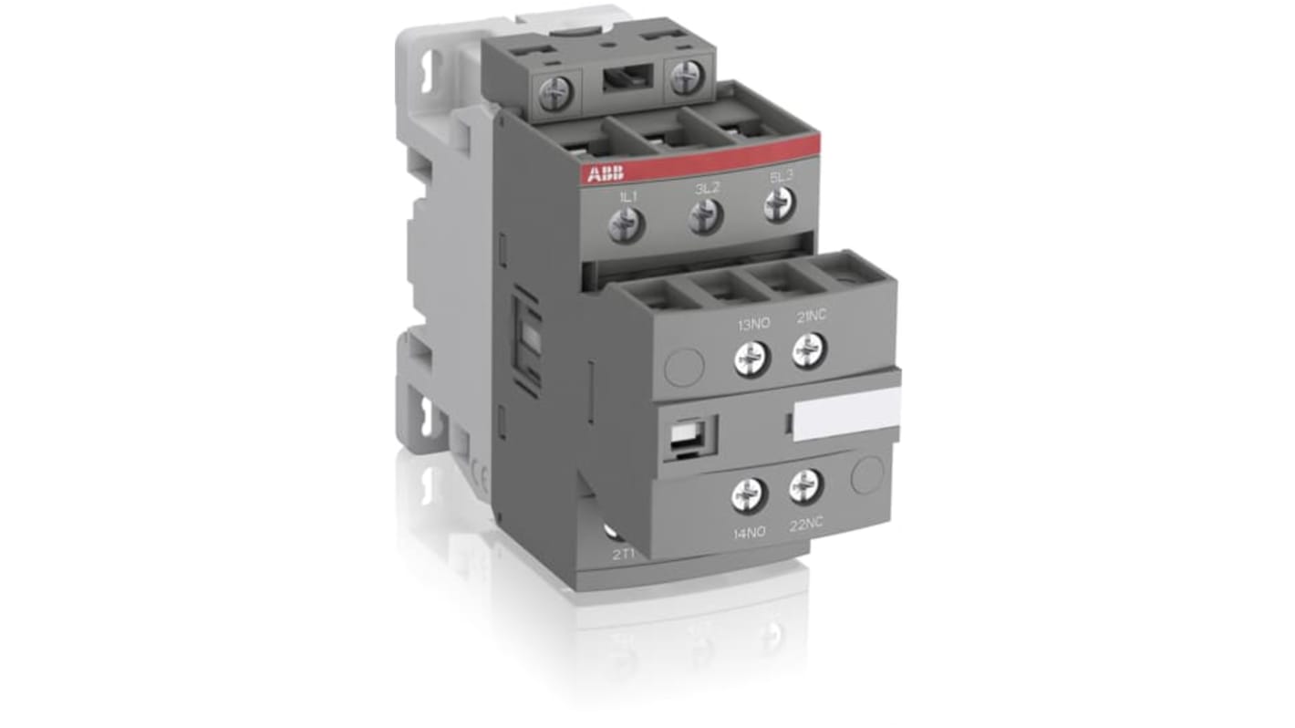 Stycznik 24 → 60 V AC/DC ABB styki: 3 15 kW 45 A 4NO/1NC 1SBL236001R2111