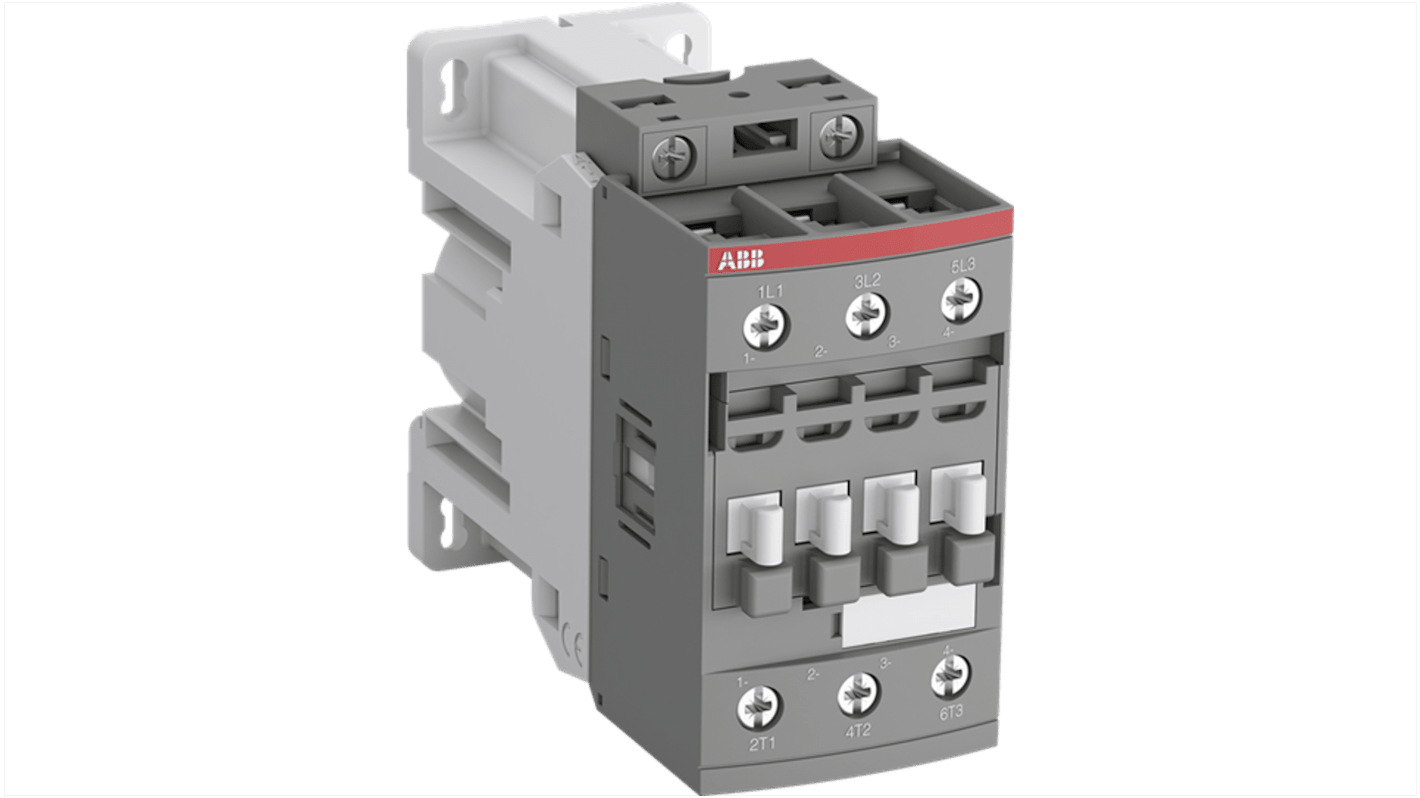 ABB 1SBL23 Contactor, 24 V dc Coil, 3-Pole, 45 A, 15 kW, 3NO