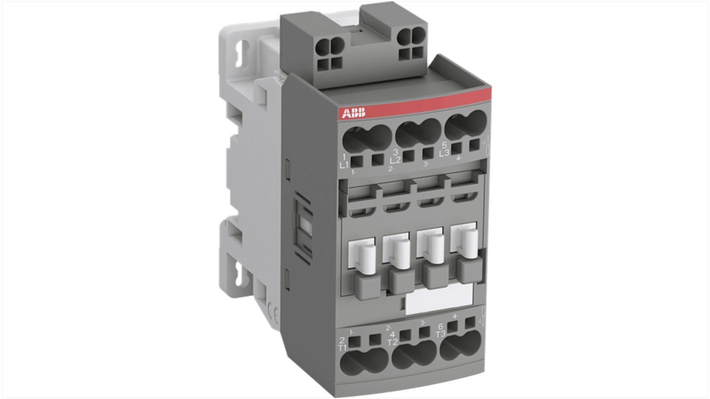 Stycznik 24 → 60 V AC/DC ABB styki: 3 11 kW 45 A 3NO/1NC 1SBL236005R2100