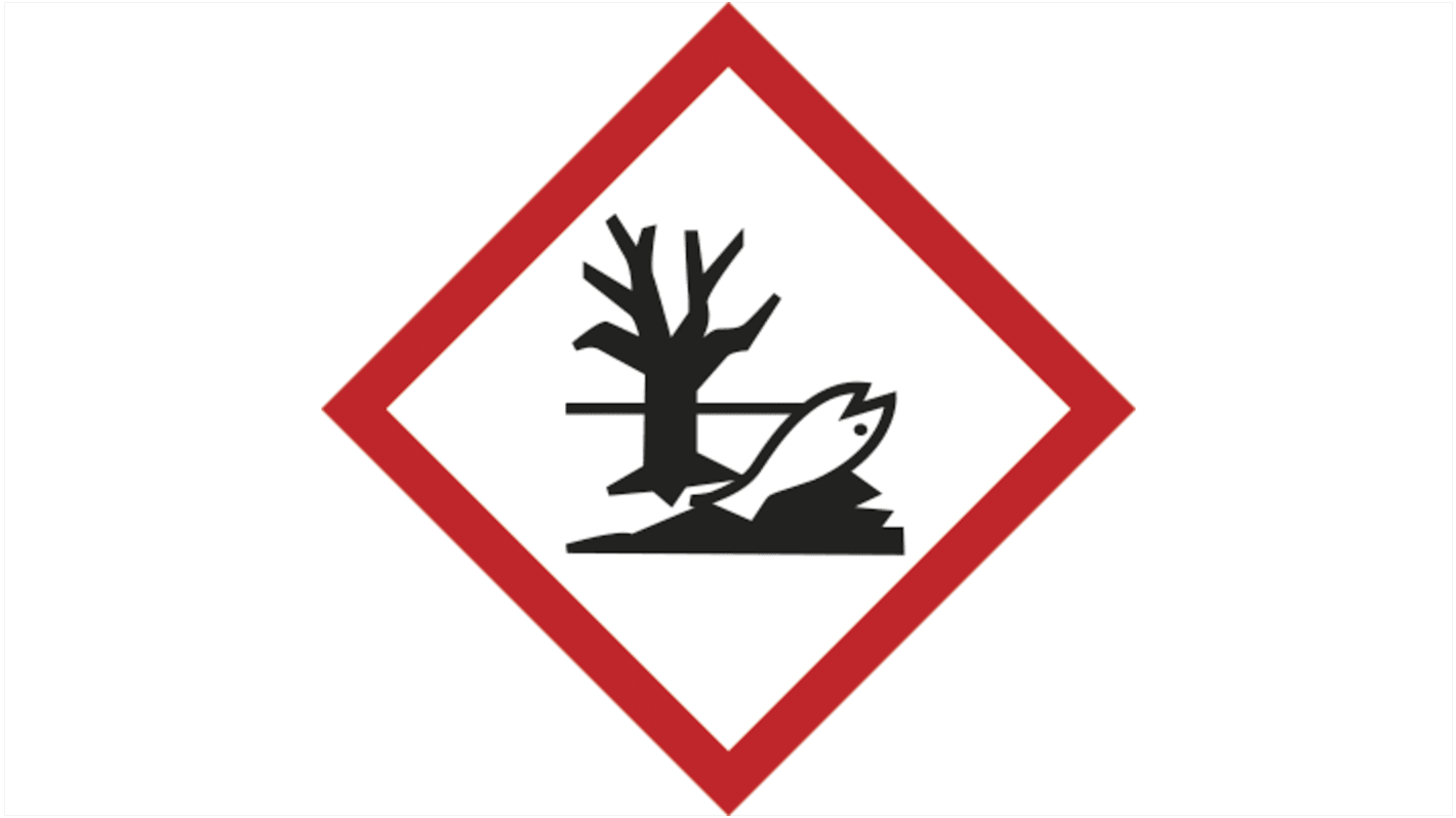 Etichetta di sicurezza Pericolo ambientale "Environmental Hazard Label", Adesiva