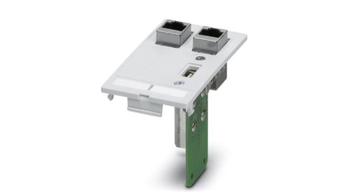 Phoenix Contact Cat5e RJ45 Data Front Plate,With Shielded Shield Type