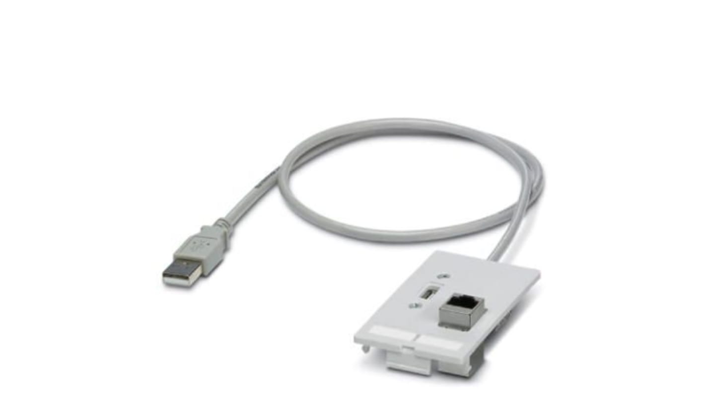 Phoenix Contact Datenfrontplatte Geschirmt, 2 x Cat.5e RJ45