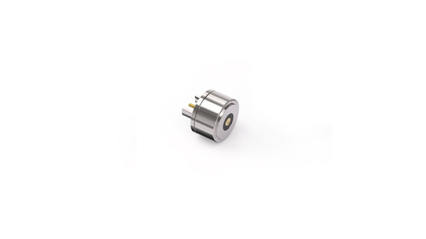 EDAC, 686, Straight PCB Mount2 way Magnetic Connector Female, Solder Pin Termination