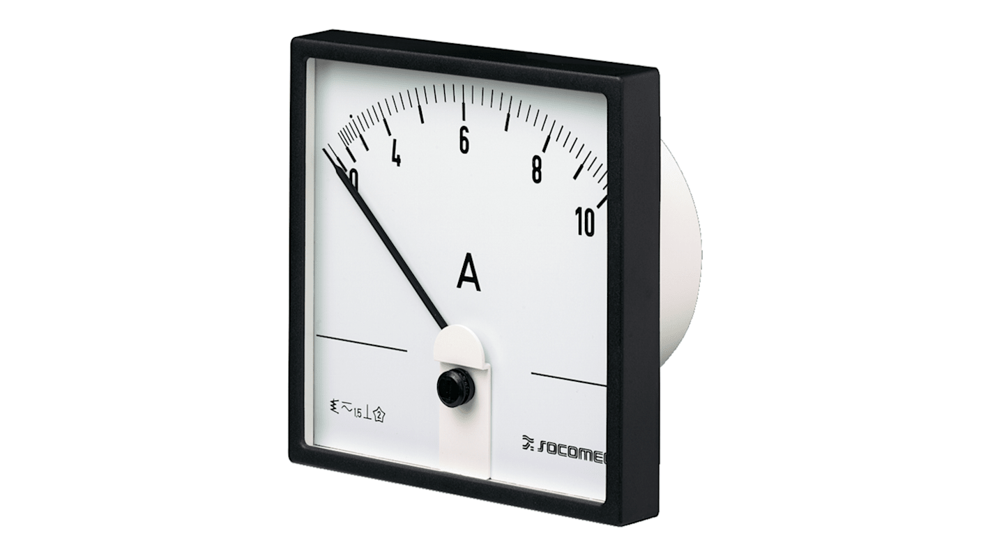 Socomec 192C Analogue Panel Ammeter 300A AC, 72mm x 72mm